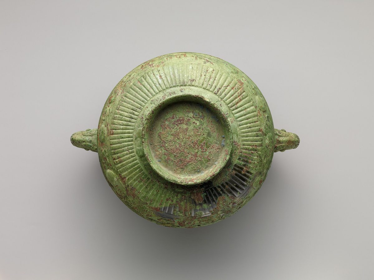 Chinese ritual bronze vessel, Metropolitan Museum of Art collection (historical reference)